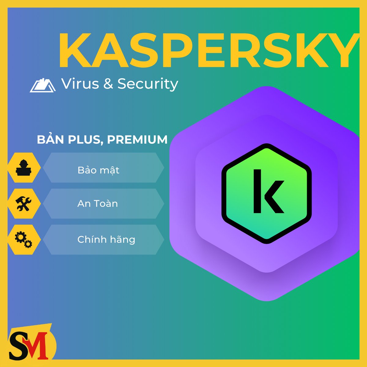 BẢN QUYỀN phần mềm diệt Virus KASPERSKY