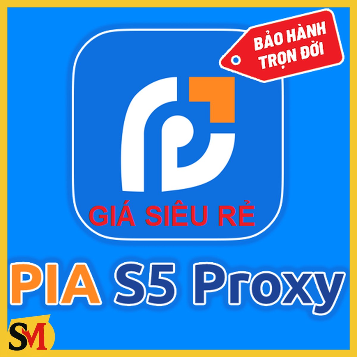 PiaProxy hàng chính hãng giá rẻ