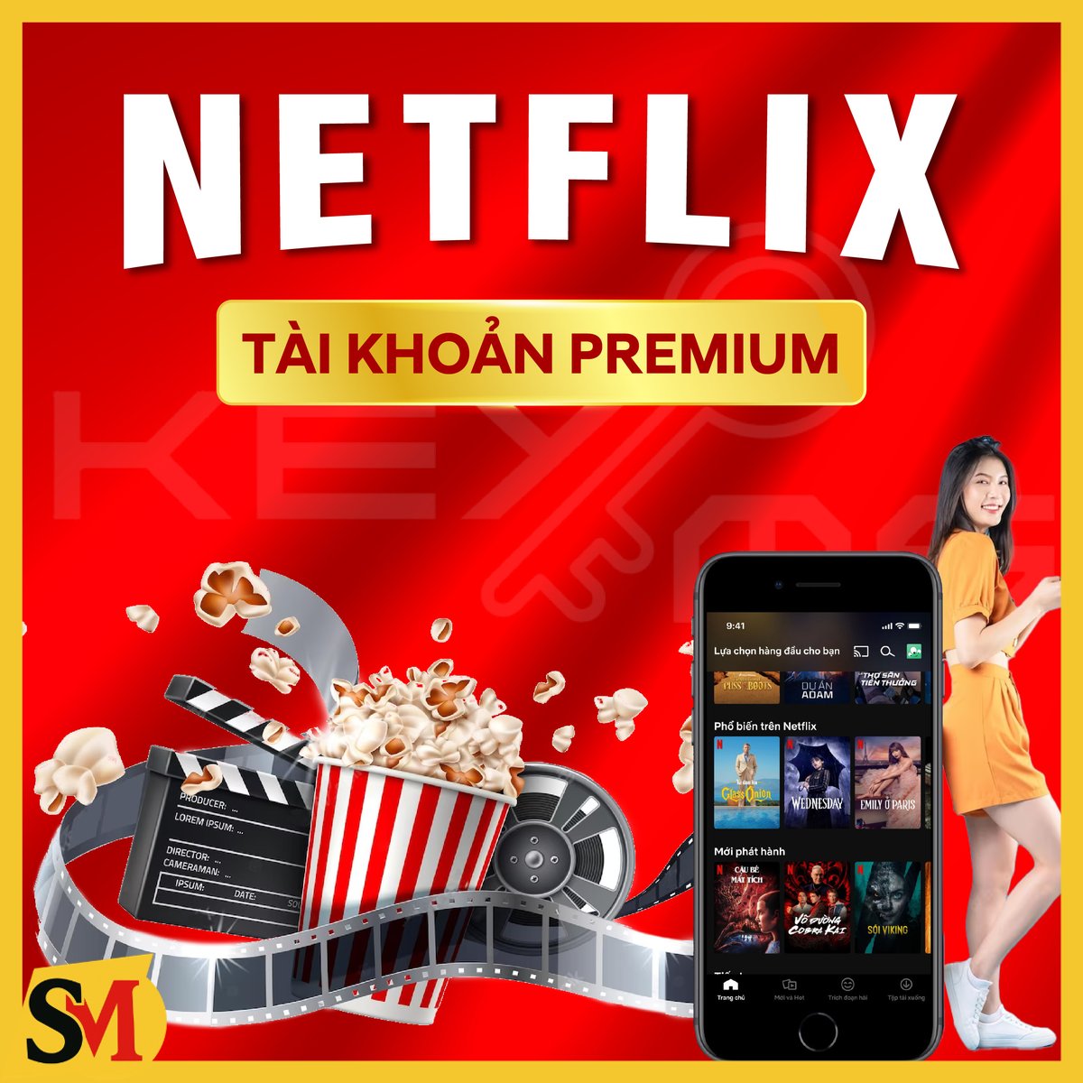 TÀI KHOẢN NETFLIX 4K PREMIUM KÍCH HOẠT CHÍNH CHỦ
